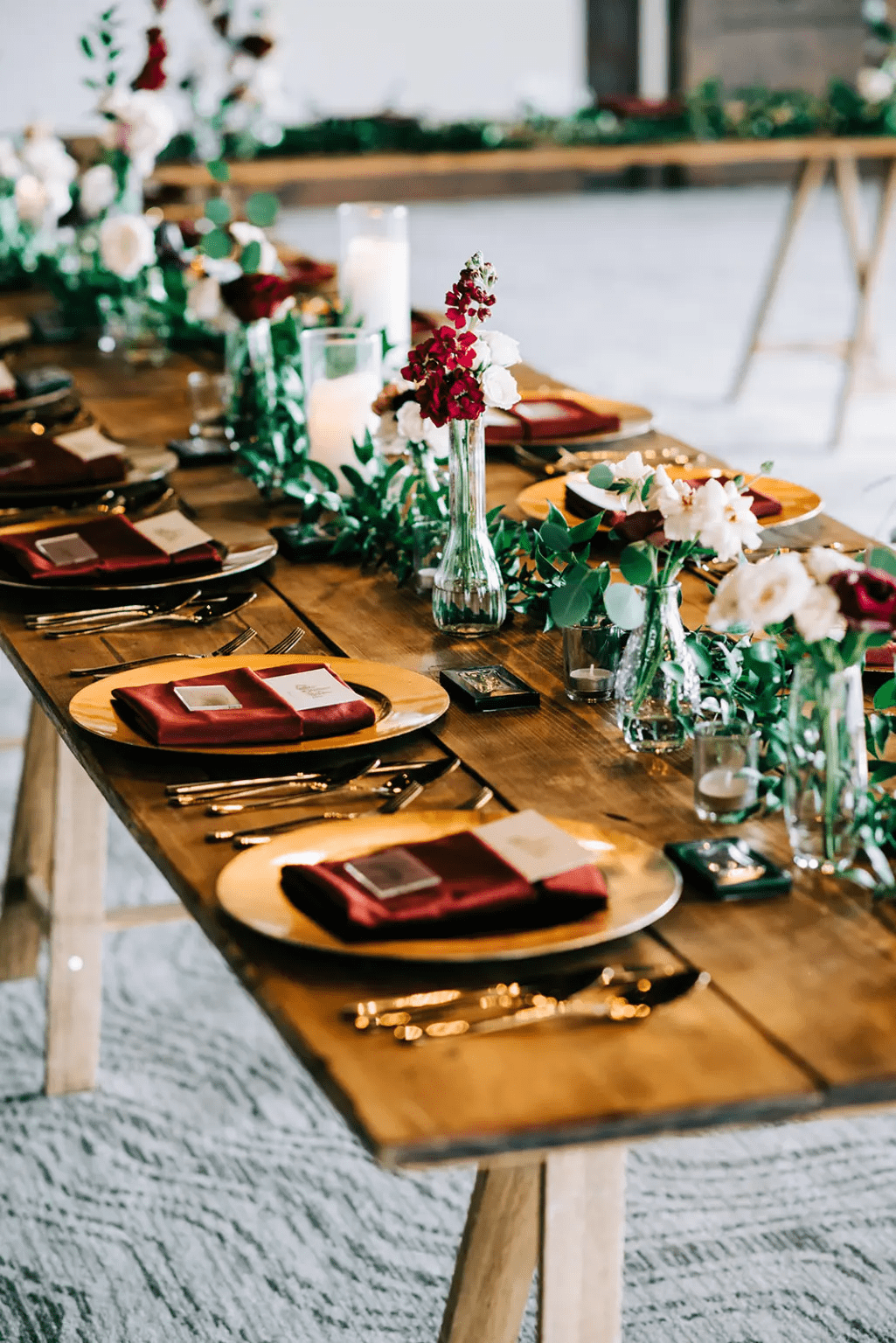 Farm Table Gold and Cranberry Small Bud Vases PNW Weddings Bend Weddings and Events-min Farm Table Gold and Cranberry Small Bud Vases PNW Weddings Bend Weddings and Events-min