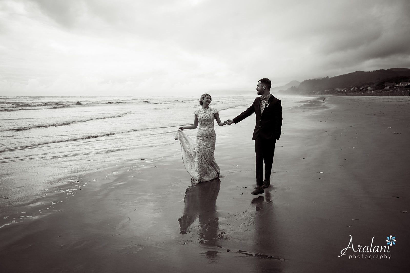 beachside wedding