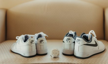 Nikes as a wedding look? Sign us up.