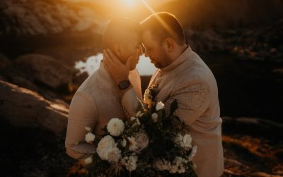 Kenneth + Adelberto’s Enchanting Mountaintop Pacific Northwest Wedding