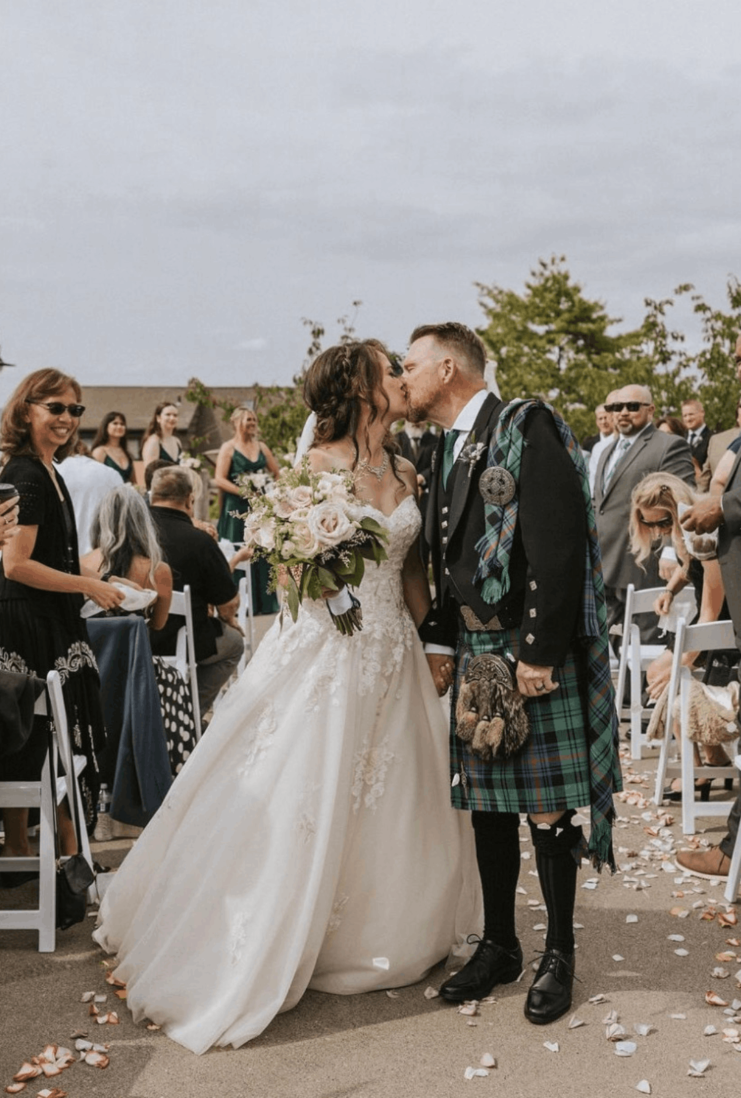 PNW Weddings -Elaborate Events-Celtic Wedding Reception at Rosehill Community Center Mukilteo Washington